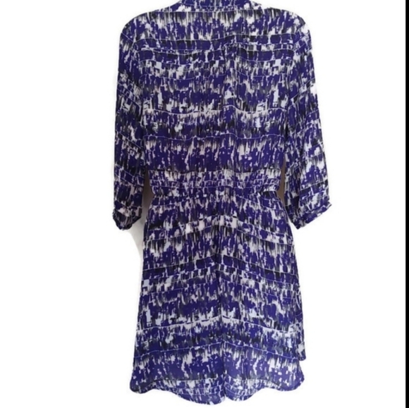 Lush Kendal Print Surplice Faux Wrap Dress Size Women's Small - Picture 3 of 8